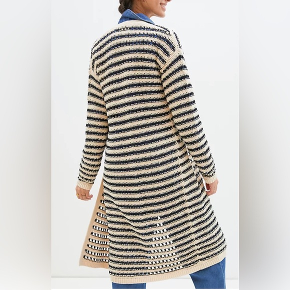 Anthropologie Maeve Lana Striped Cardigan - Picture 3 of 5
